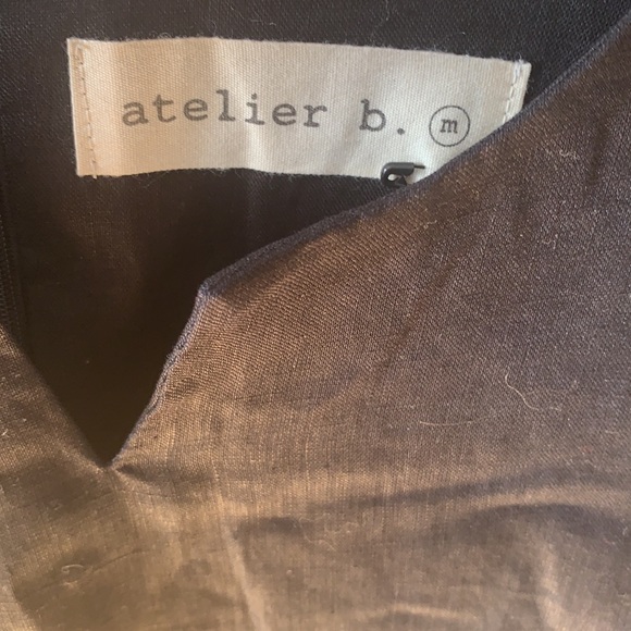 Beautiful linen atelier b dress medium - Picture 2 of 4